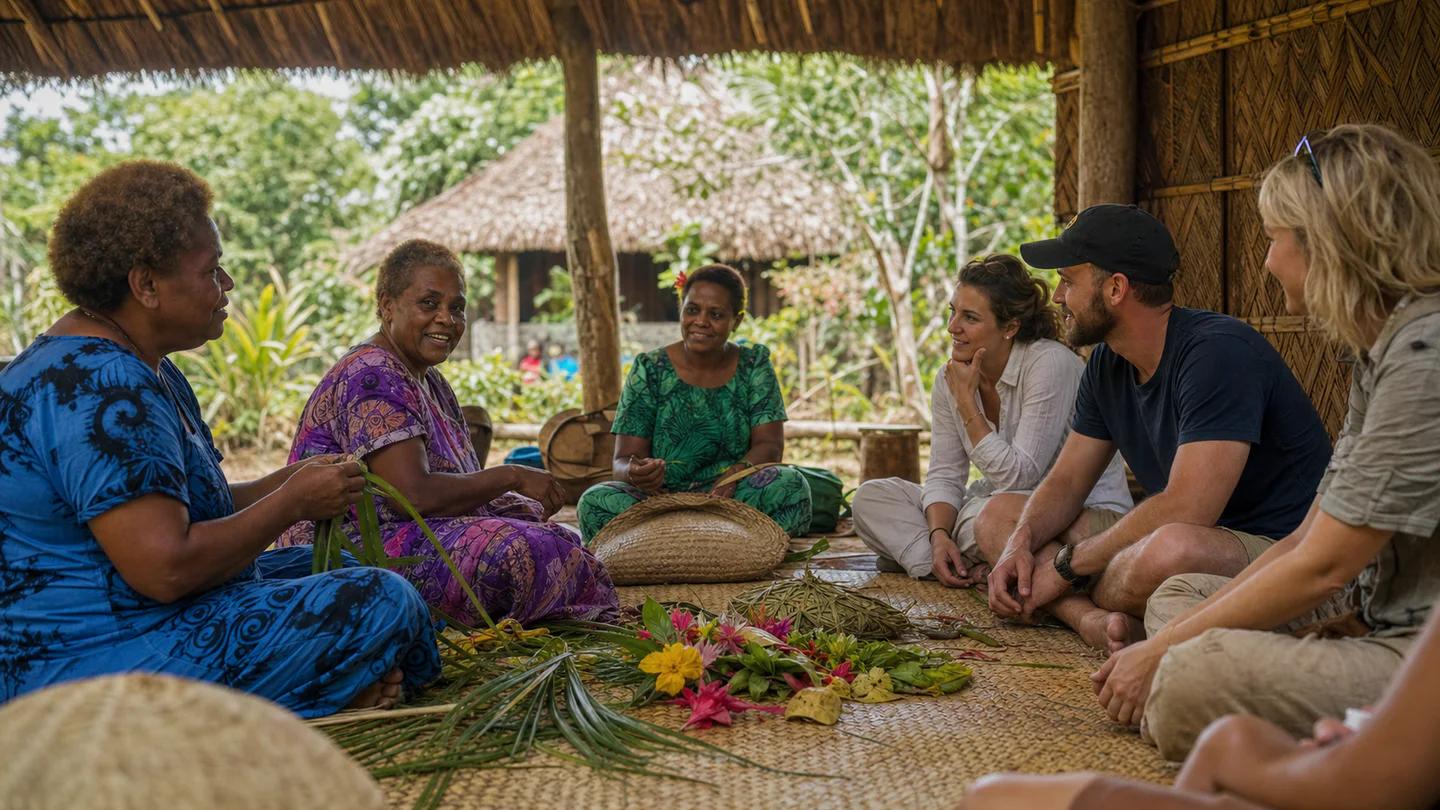 Local cultural experience near Port Vila on Efate Island, Vanuatu